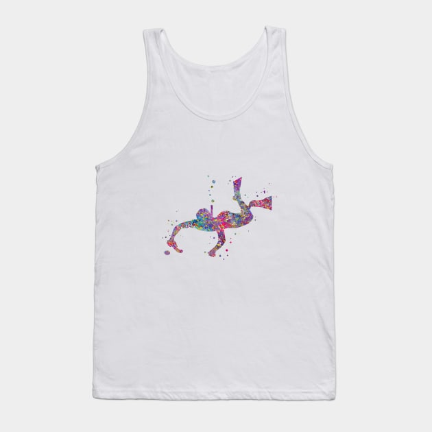 Underwater hockey Tank Top by RosaliArt